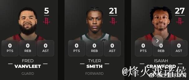 刮彩票！火箭两年合同锁定前33号秀，范乔丹不会被交易